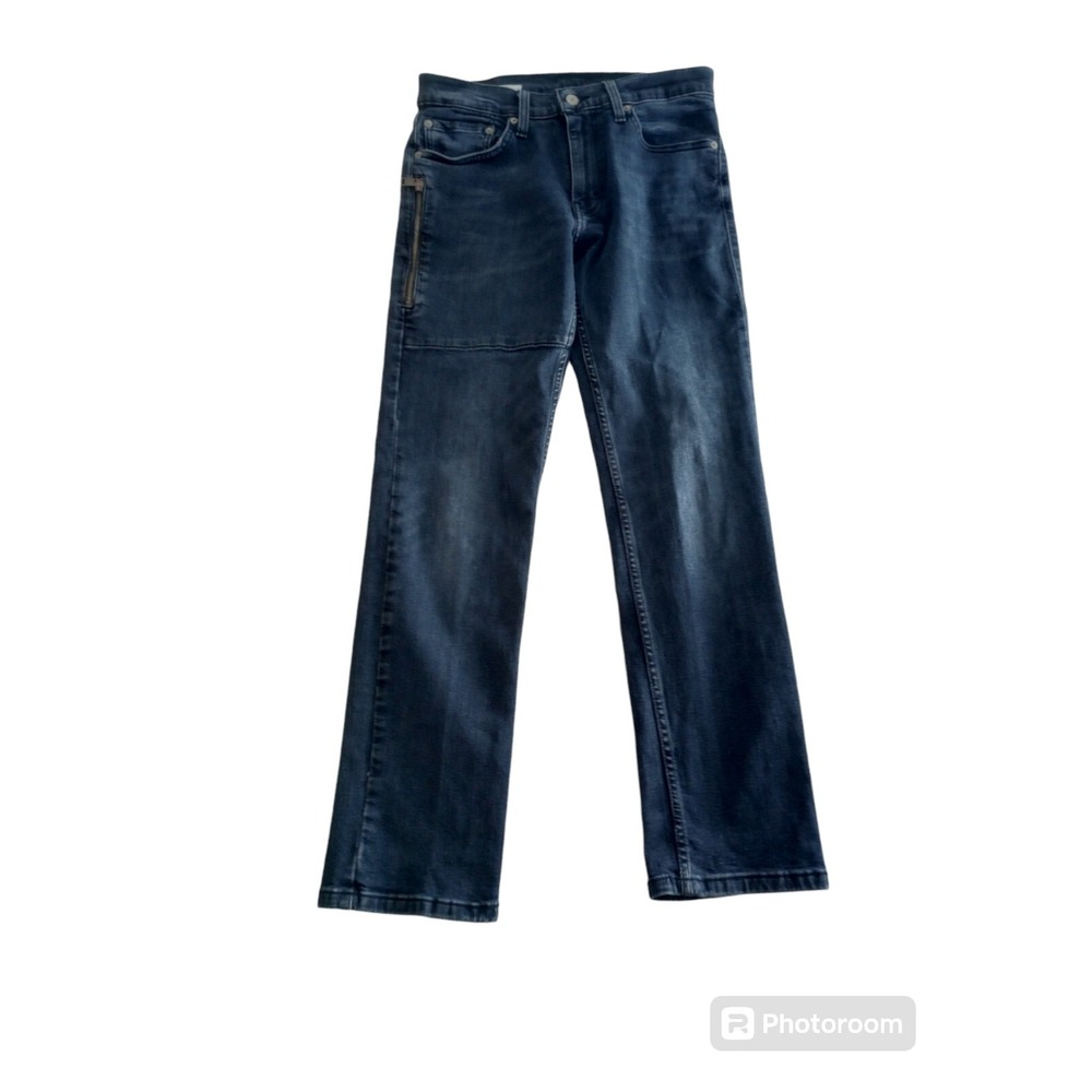 Levi's Size 31 X 30 Men's 511 Slim Straight Jeans 4524 Medium Dark Wash